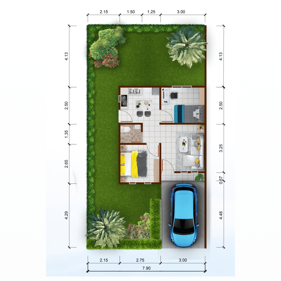 Griya Mercyi Type 42/120 - Image 1